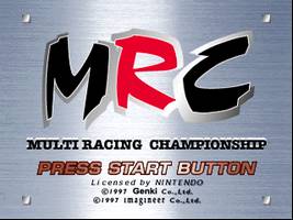 MRC - Multi Racing Championship Title Screen